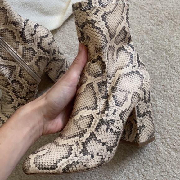 Steve Madden Snake Booties - Picture 3 of 6
